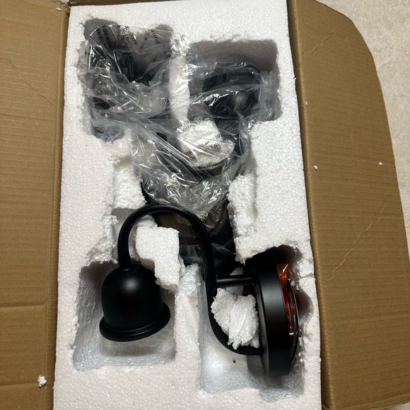 Brightever Gooseneck Light Fixtures Farmhouse Black Wall Sconce Set of 2 New - Picture 13 of 13